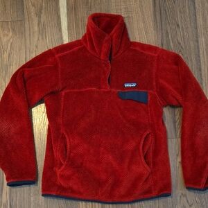 Patagonia Red Fleece Jacket